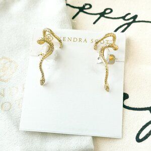 Kendra Scott Ear Climber Earrings - Phoenix - Vintage Gold